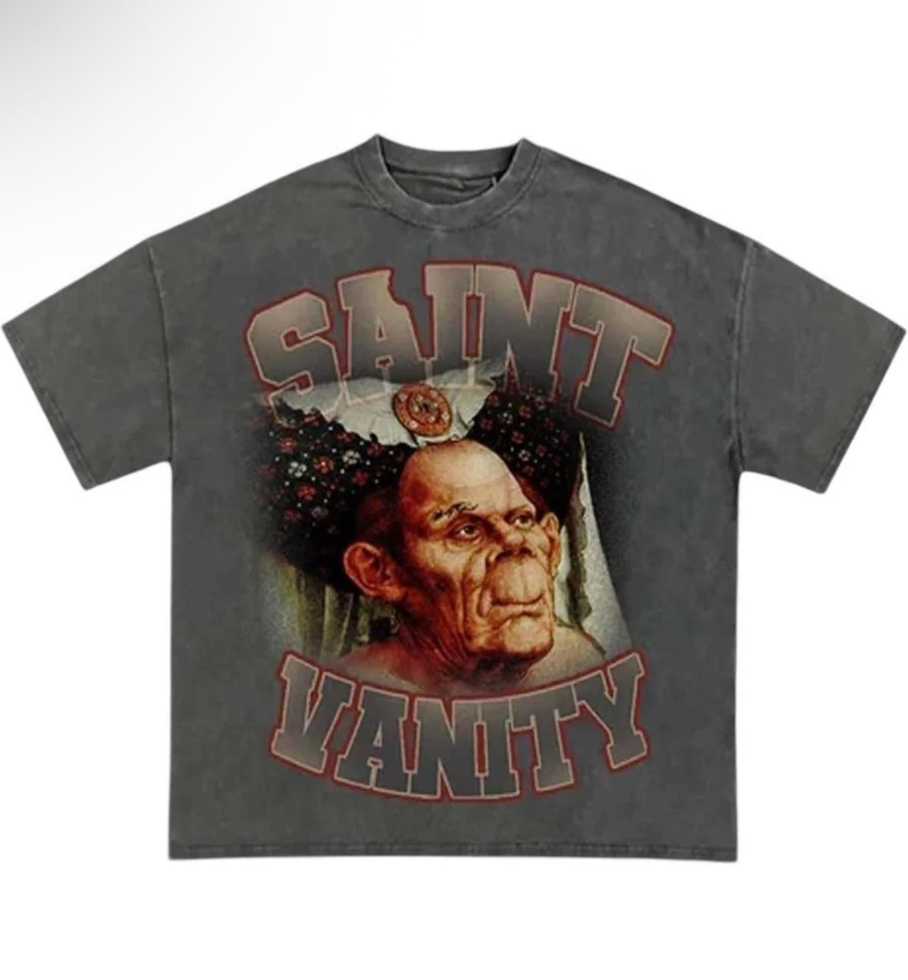 Saint Vanity HOQ Tee “Grey”