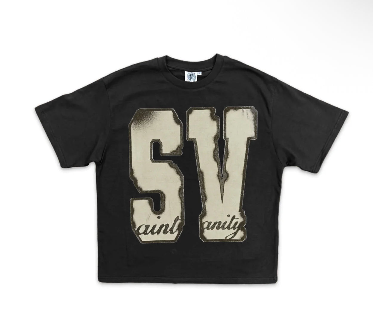 Saint Vanity SV Logo Tee Black