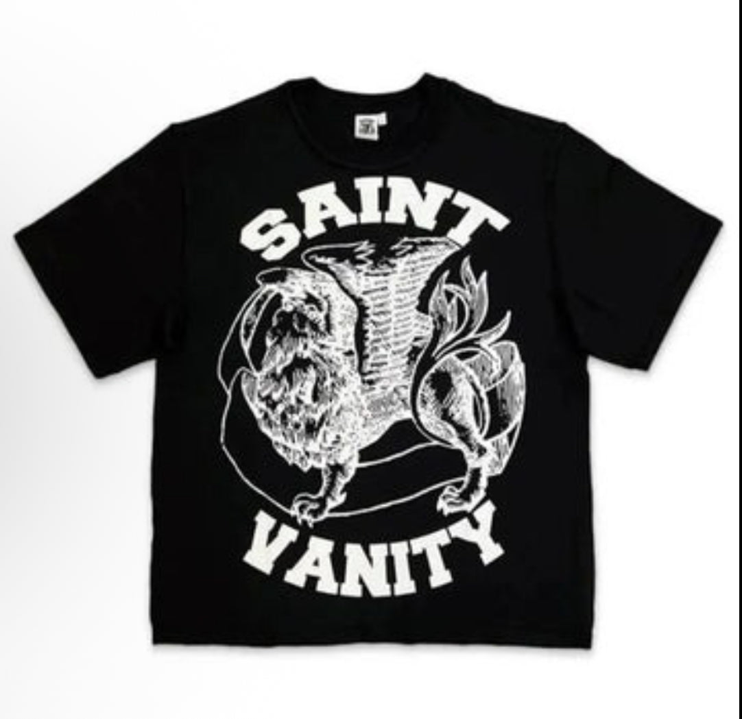 Saint Vanity Griffin Tee Black/White