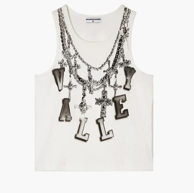 Vale Forever Chain Tank White