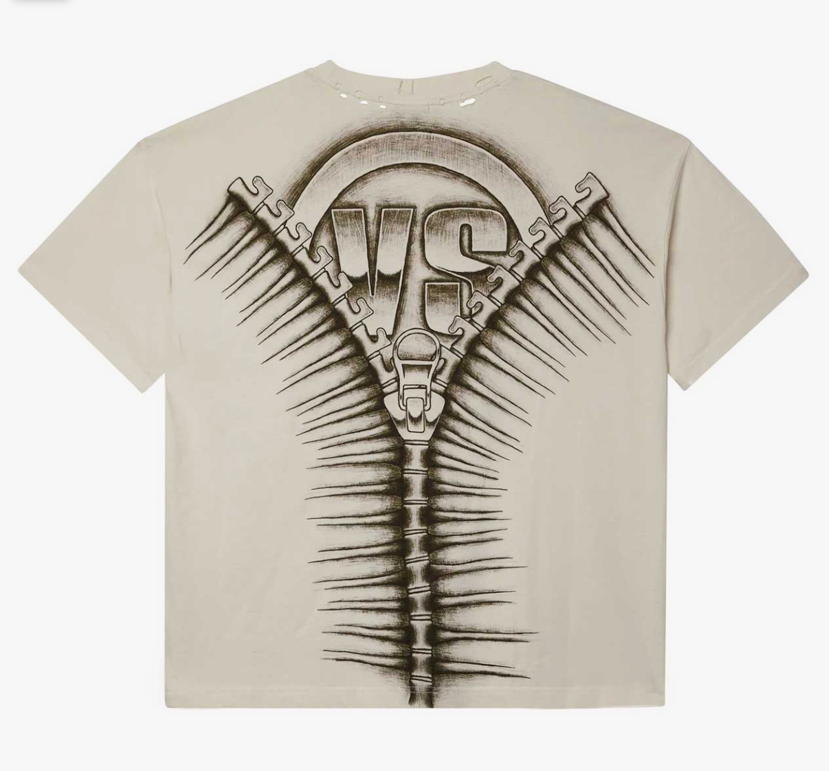 Vale Locker Room Cream Tee