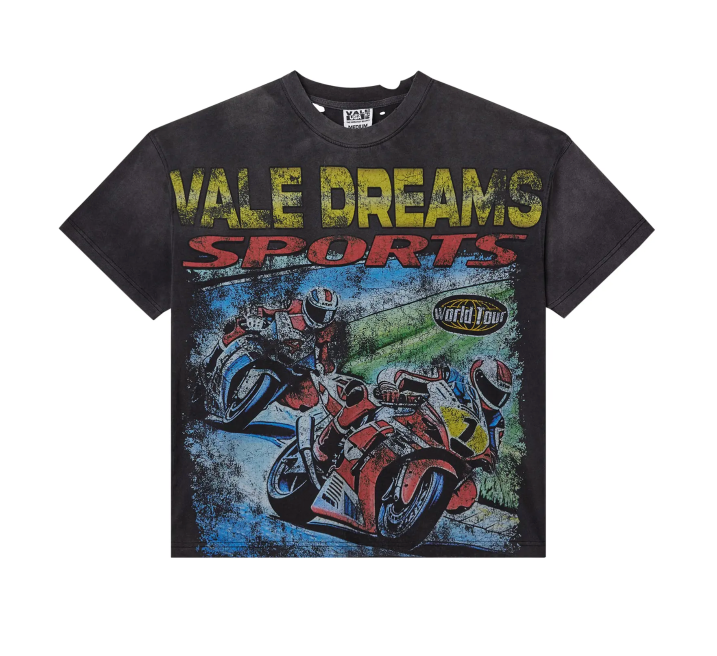 Vale Motorcross Tee Black