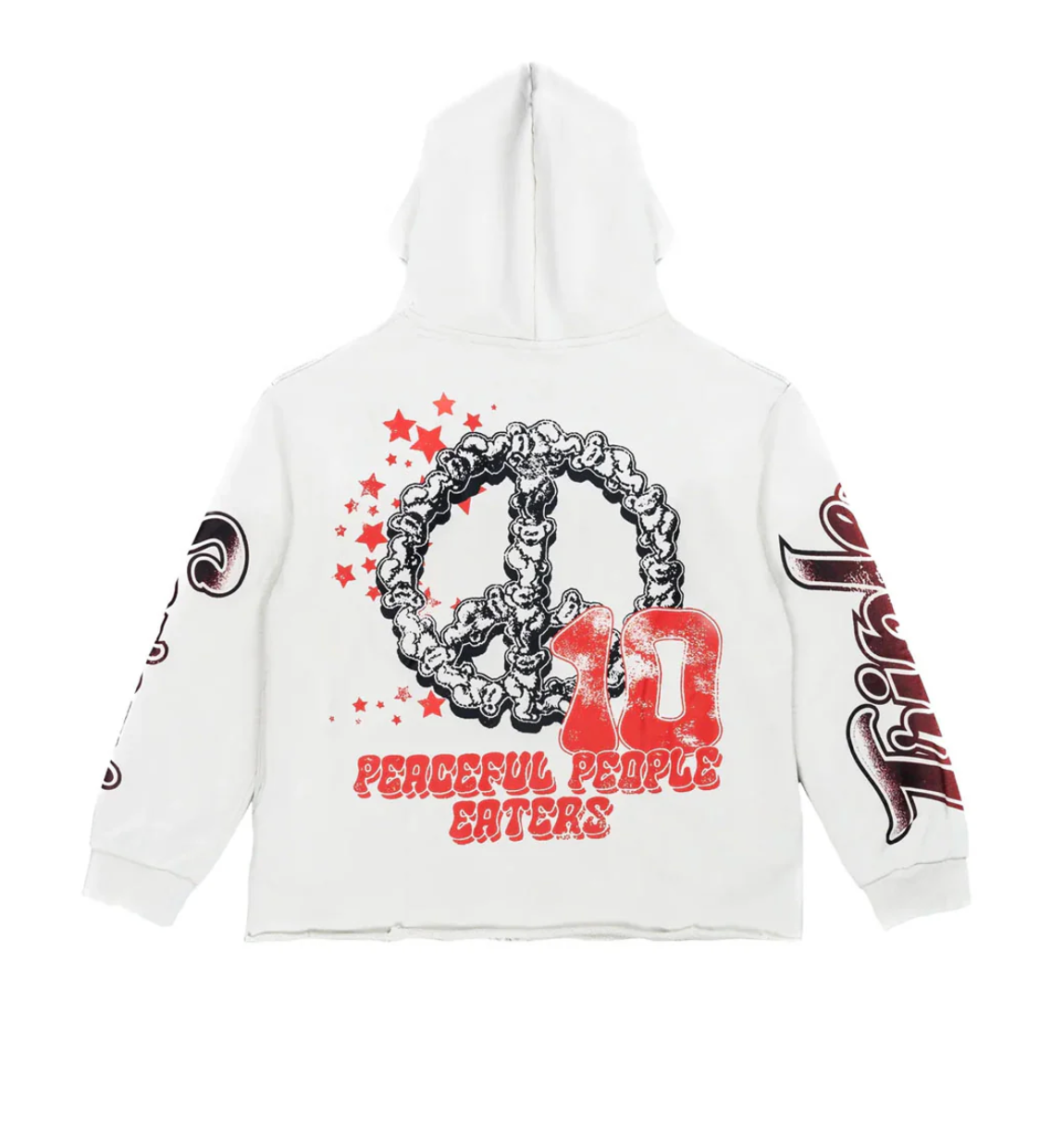 Triple Sevens All Star Hoodie White Red
