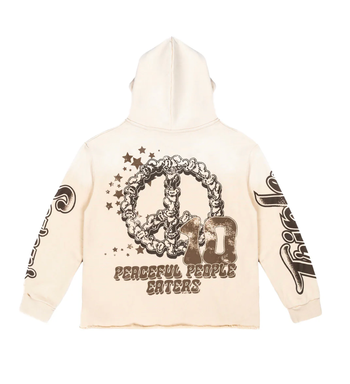 Triple Sevens All Star Hoodie Brown Cream