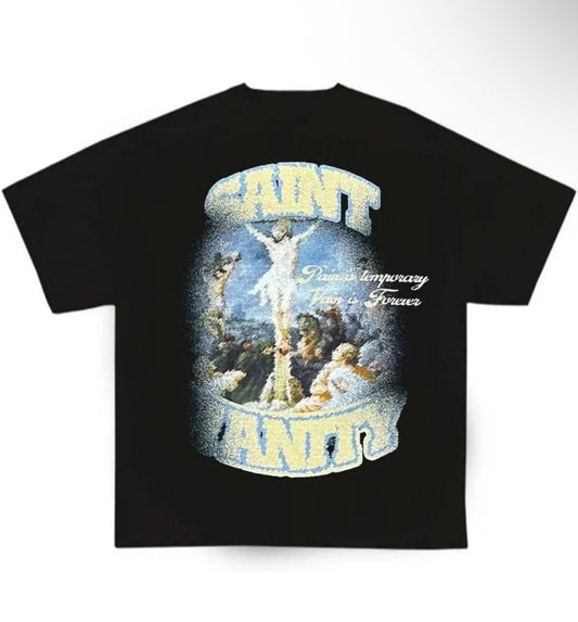 Saint Vanity Blurry Cross Tee