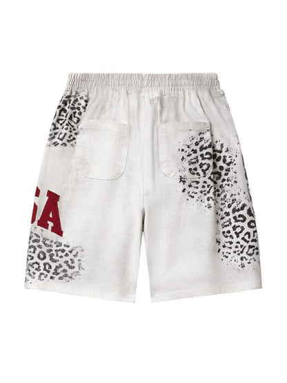 Vale cheetah USA shorts