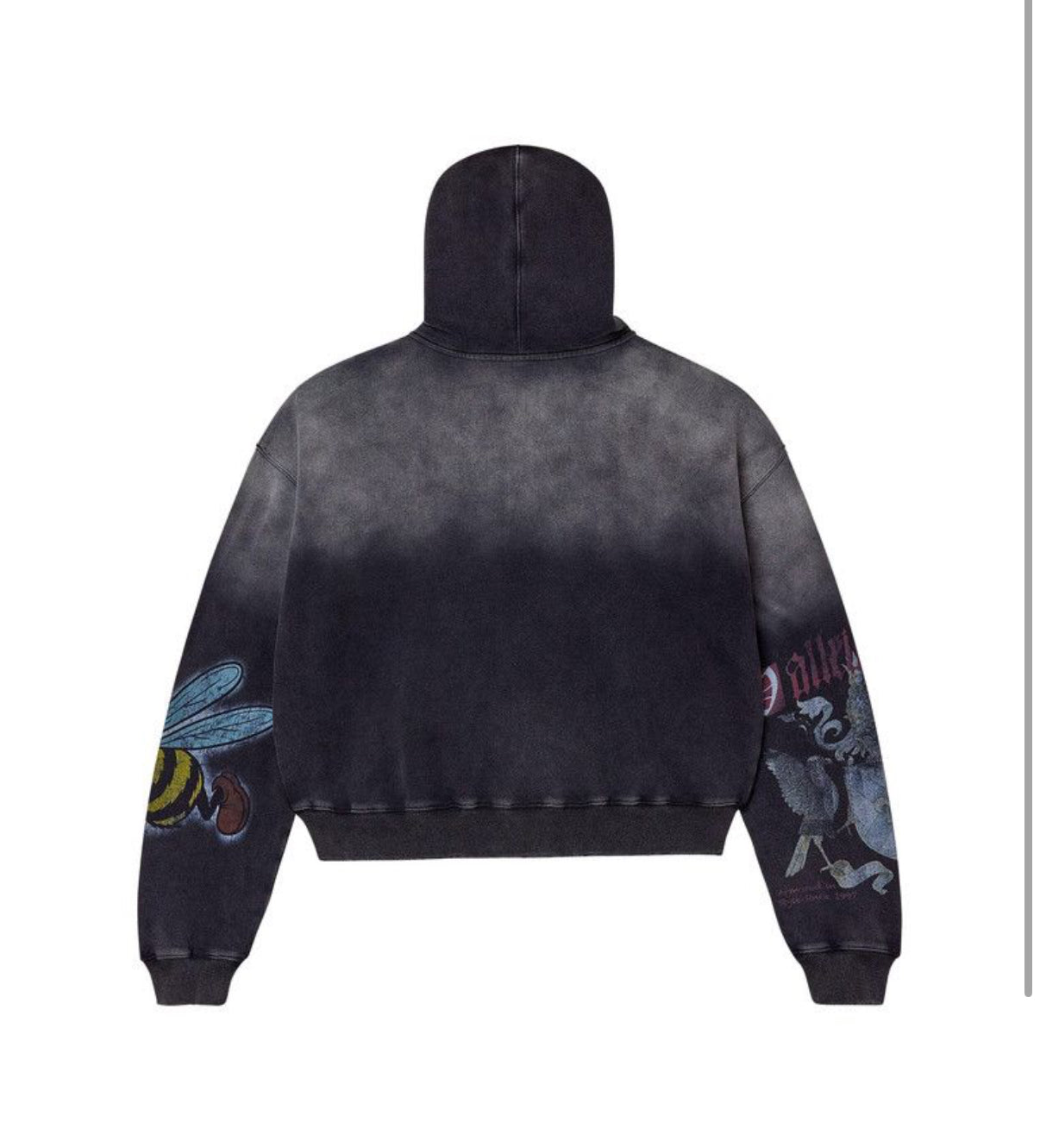 Vale Forever Blasted Zip Up Black