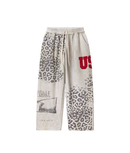 Vale cheetah USA sweats ￼
