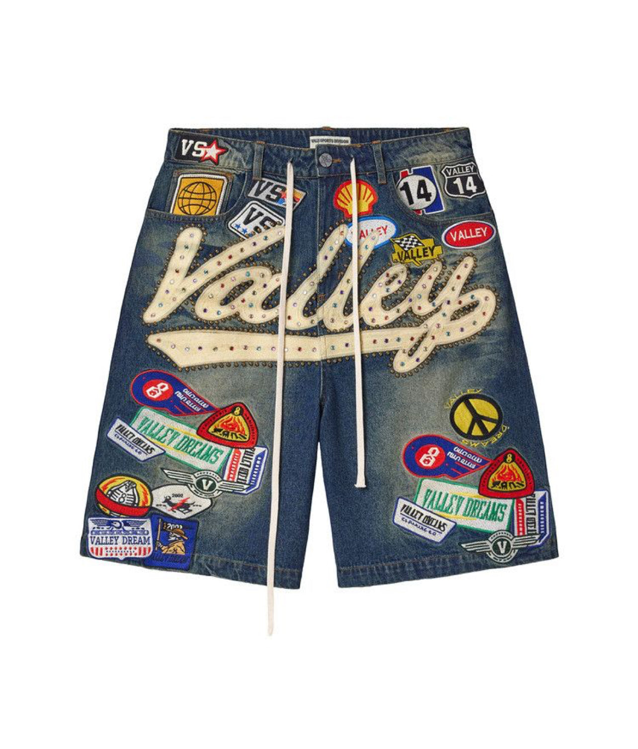 Vale 1980 blue jorts