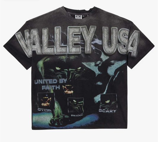Vale Forever Faith Bling Tee Black