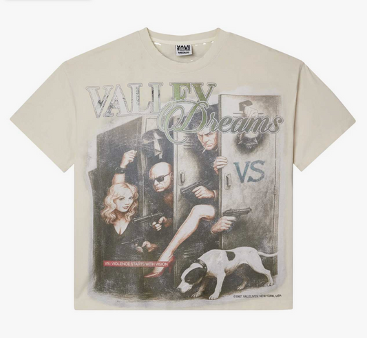 Vale Locker Room Cream Tee