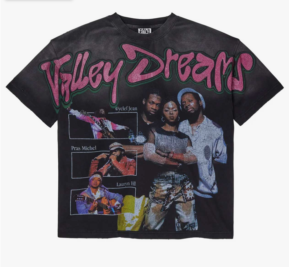 Vale Forever Fever Bling Tee Black