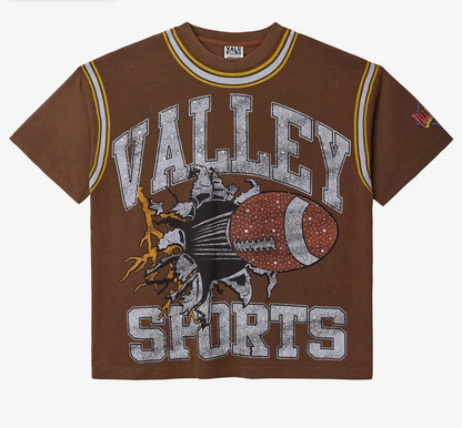 Vale Forever Classic Bling Tee Brown
