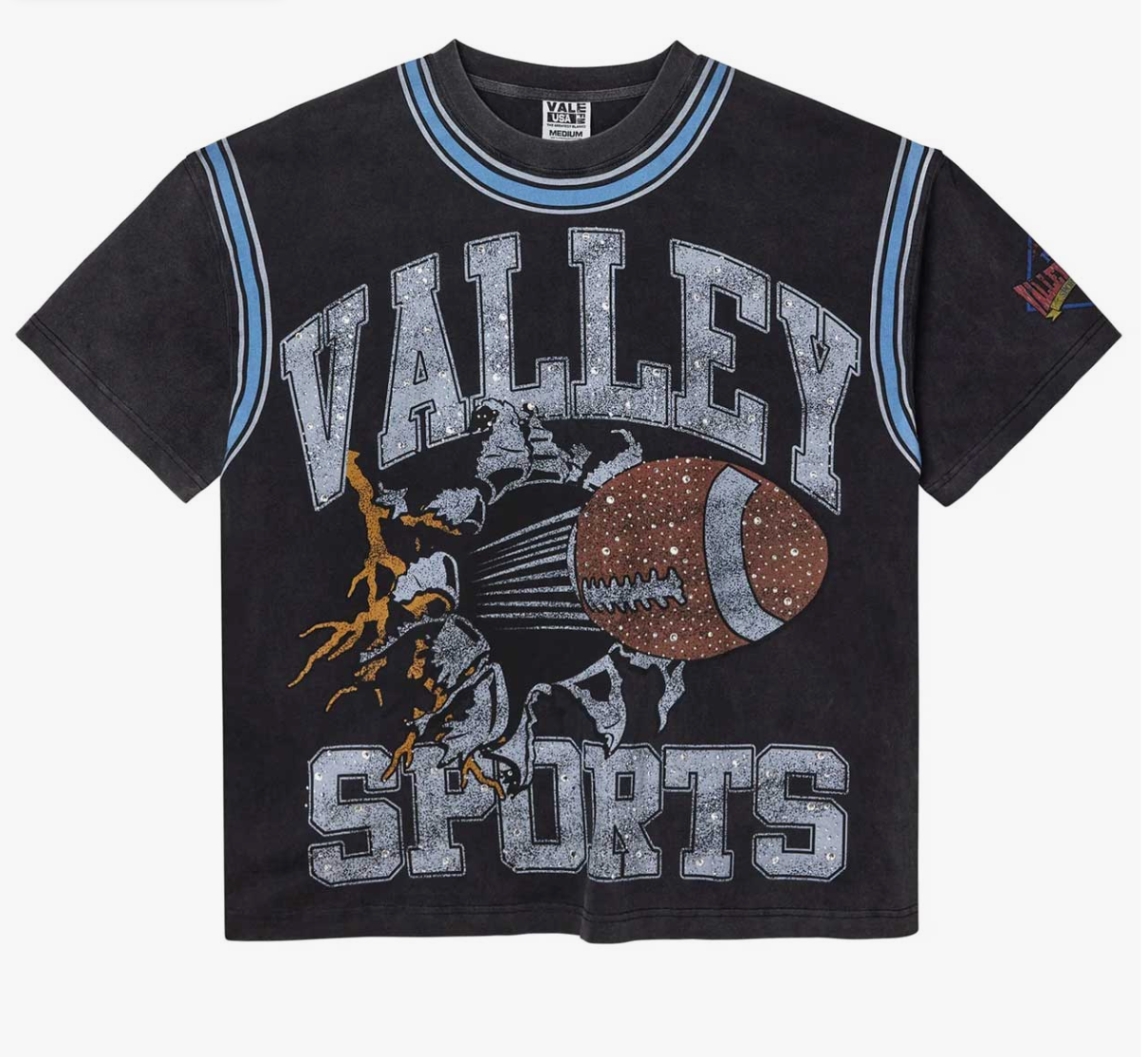 Vale Classic Black Bling Tee