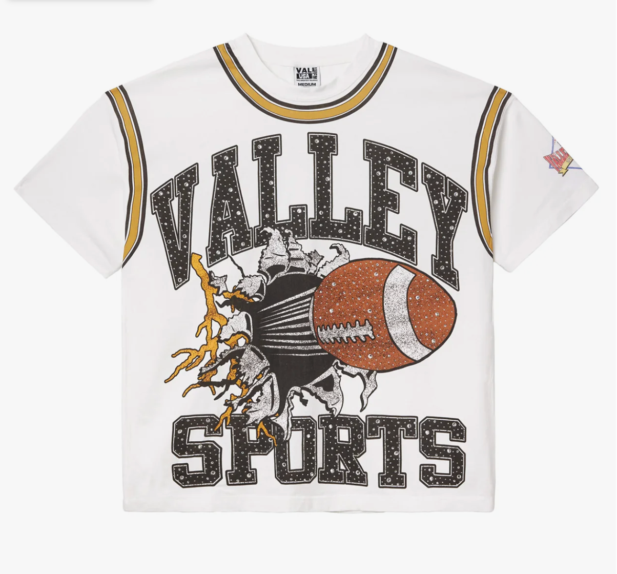 Vale Forever Classic Bling Tee White