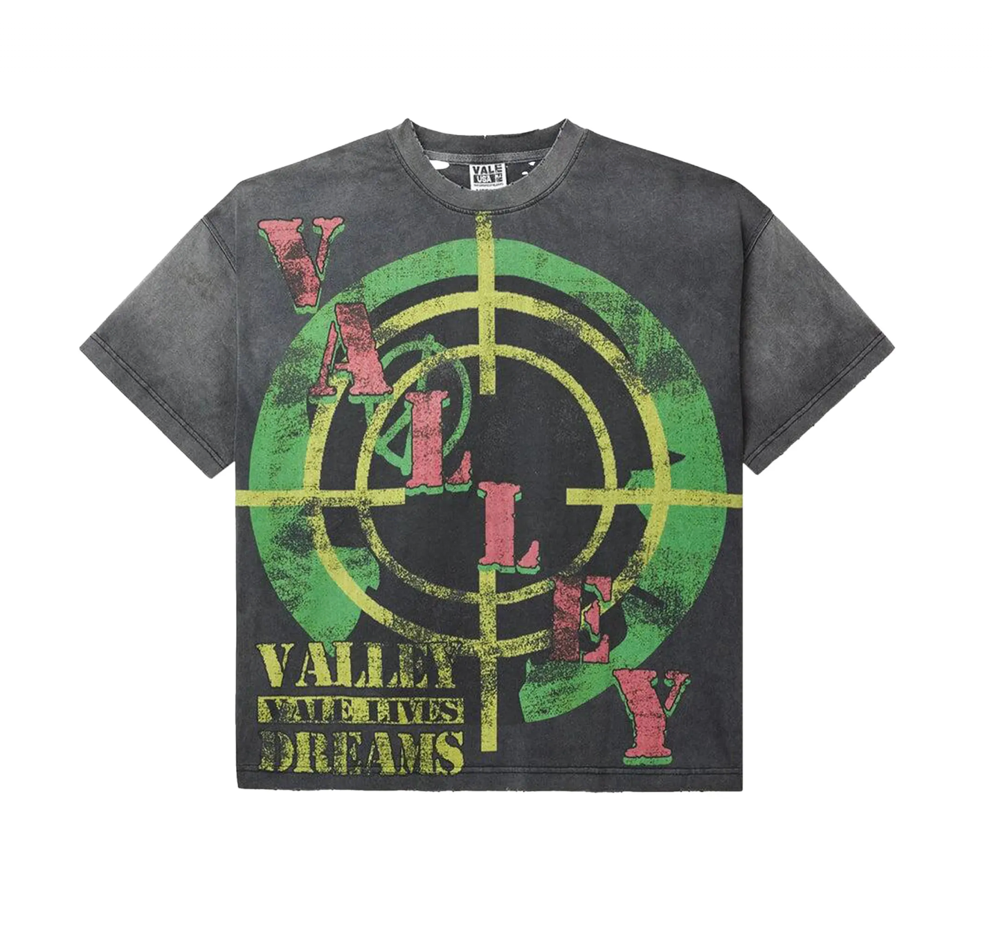 Vale Target Tee Black
