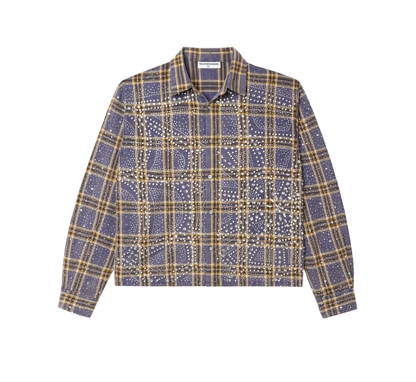 Vale Moonlight Rhinestone Flannel