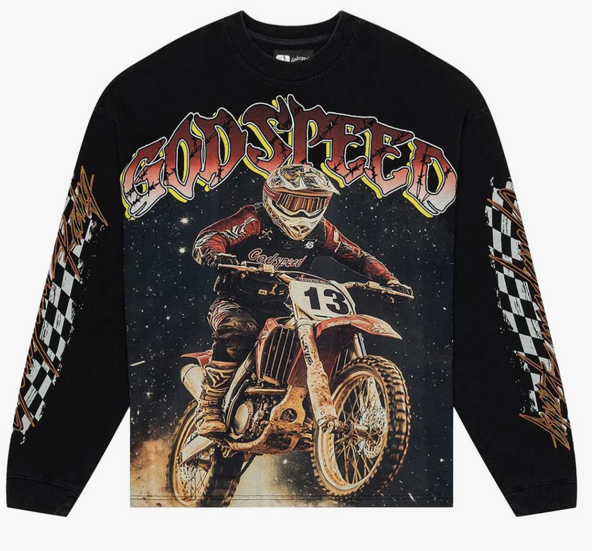 Godspeed Full Throttle L/S Tee Black
