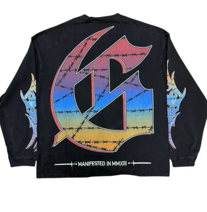 Godspeed Black Wash Ollie L/S Tee