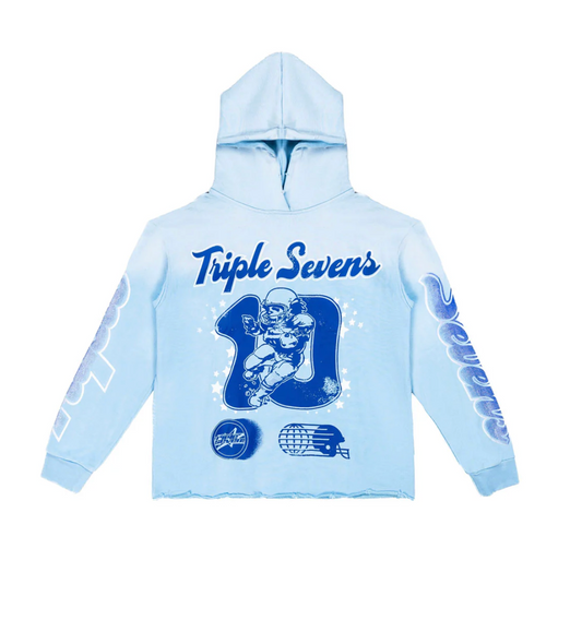 Triple Sevens All Star Hoodie Blue