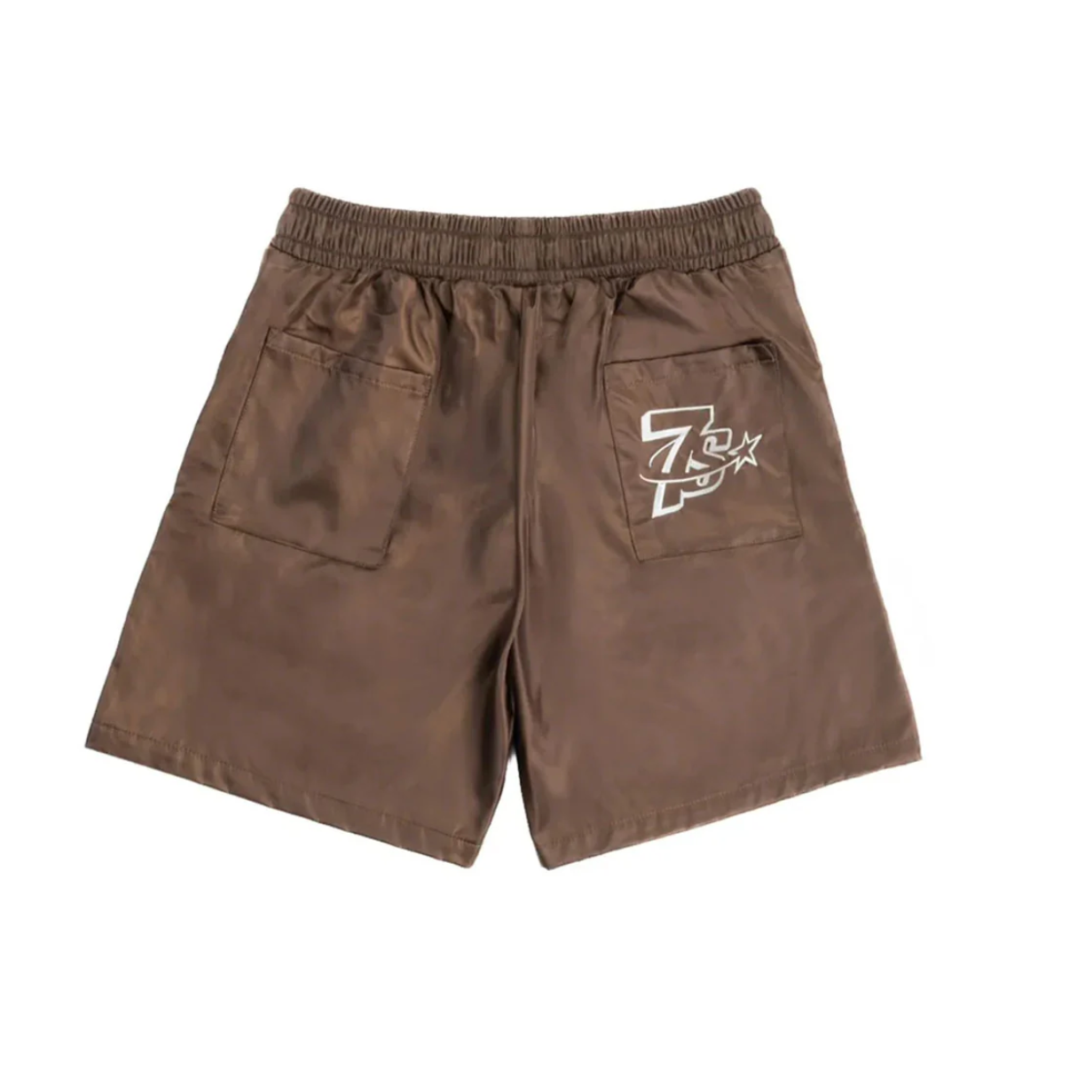 Triple Sevens Nylon Shorts Brown