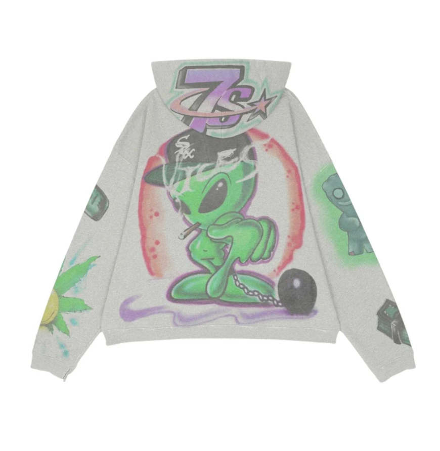 Triple Sevens Vices Hoodie Grey